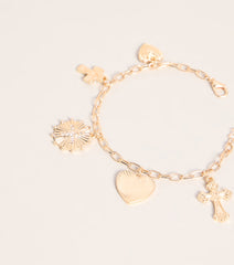 Lucky Girl Charm Chain Bracelet