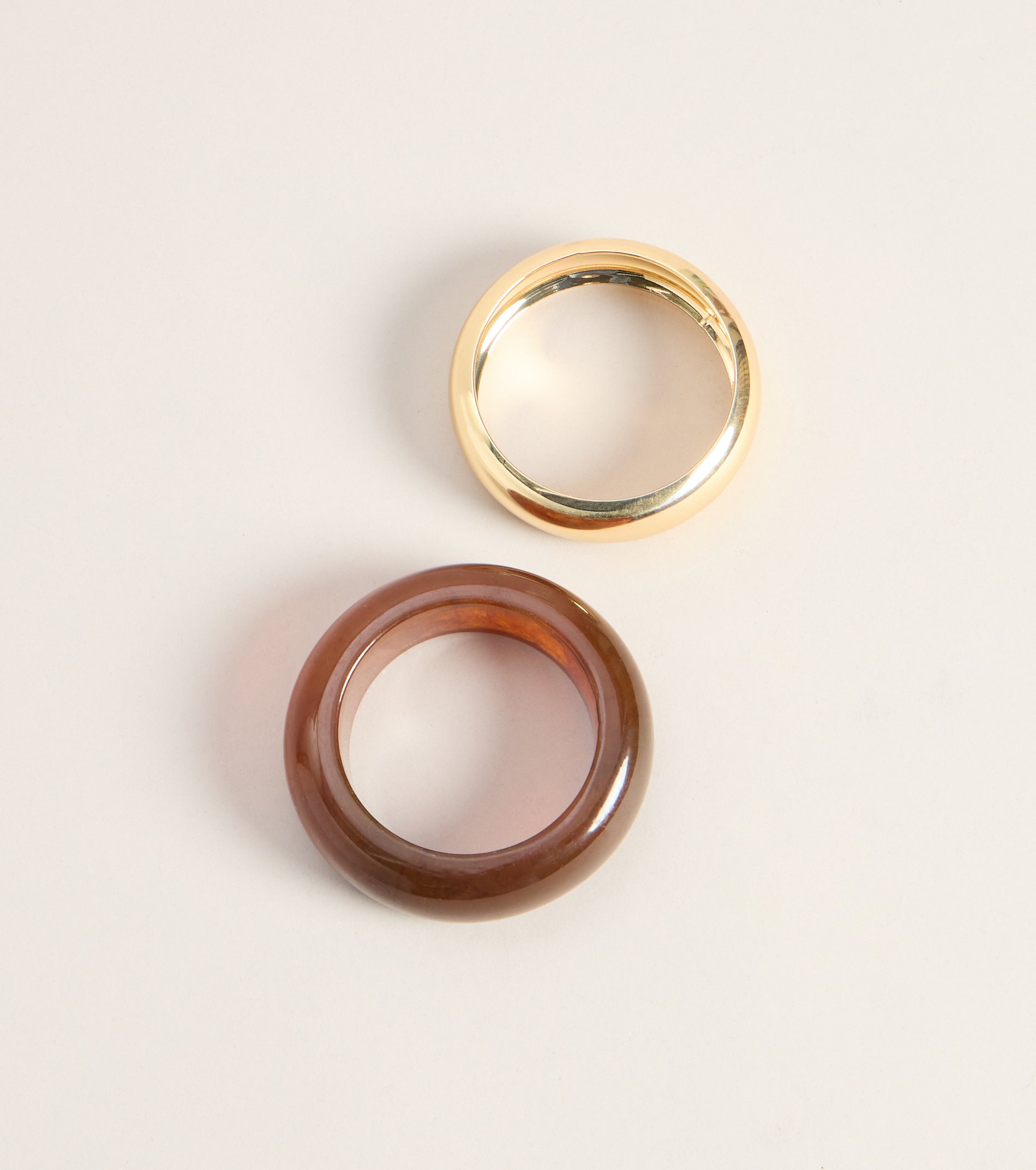 Vintage Coded Two Pack Bangle Bracelets