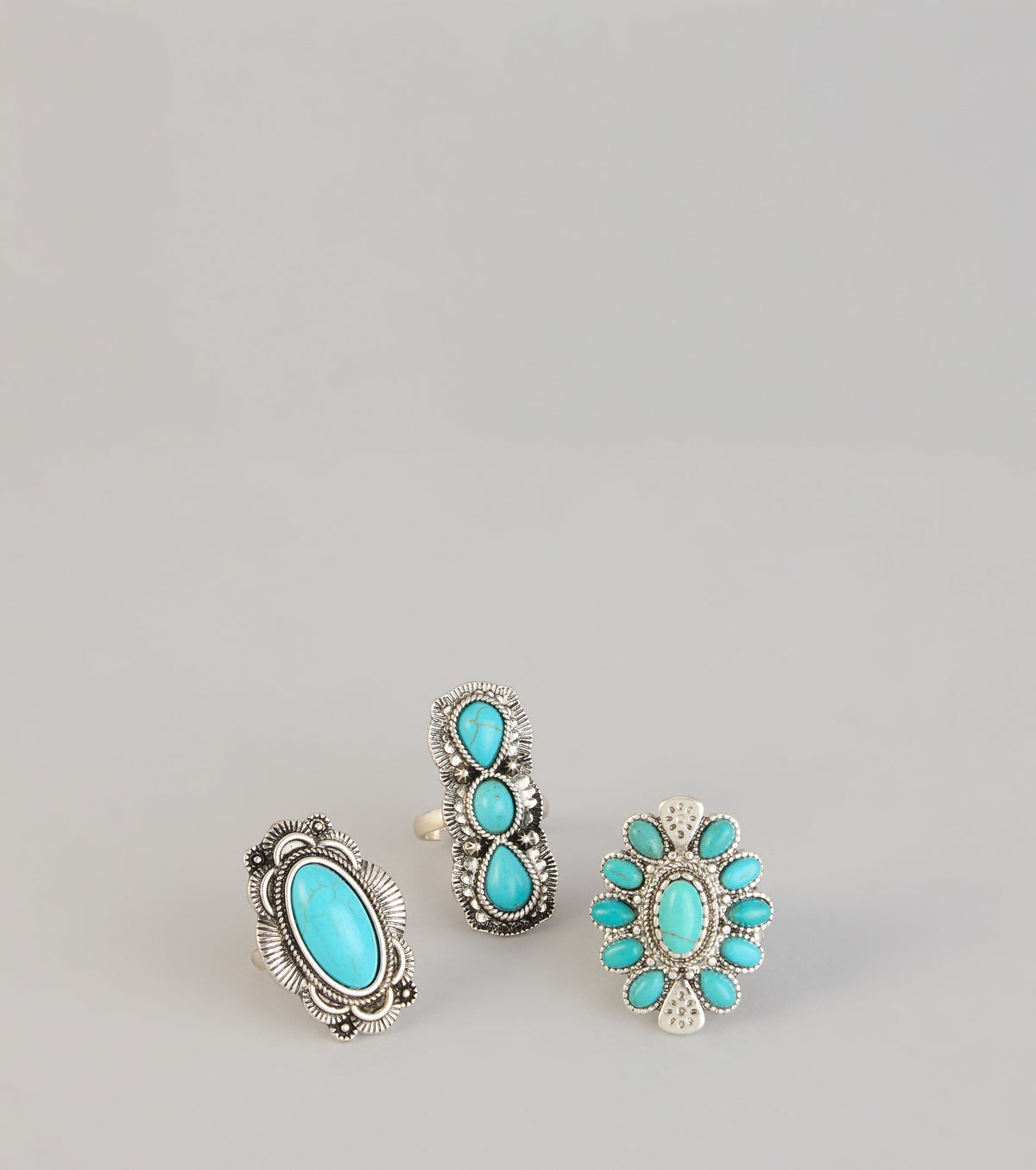 Boho Spirit Ring Trio