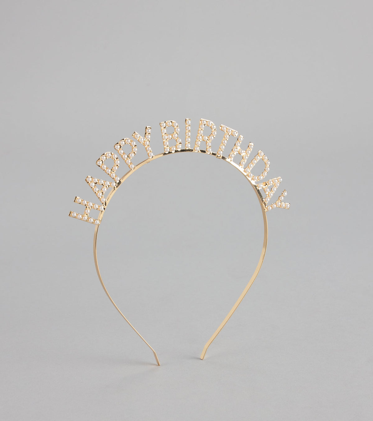 Birthday Glow Pearl Headband