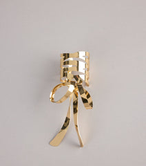 Golden Hour Knot Hair Pin