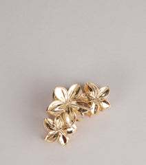 Easy Blooms Floral Claw Clip