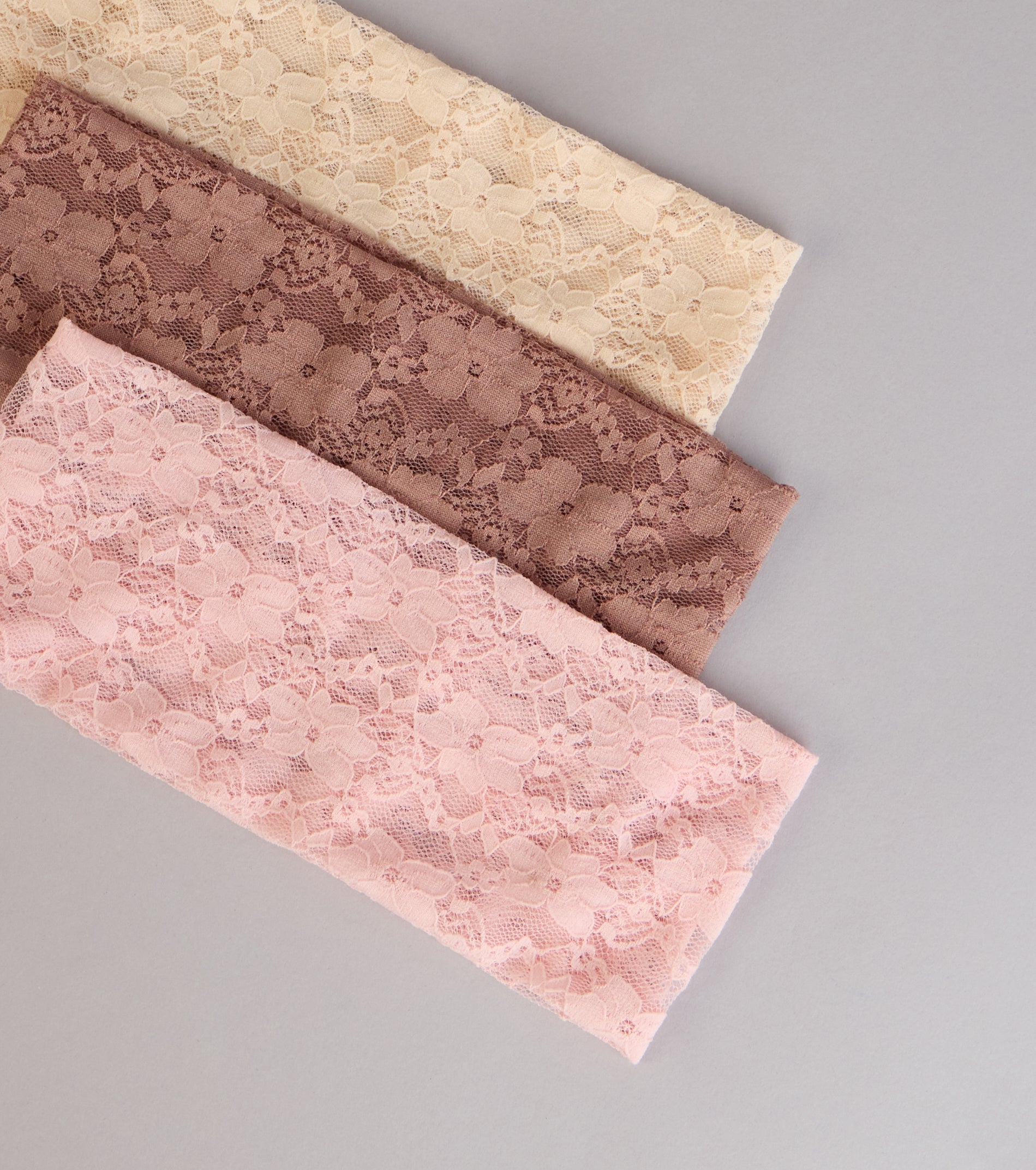 Everyday Pretty Lace Headband Set