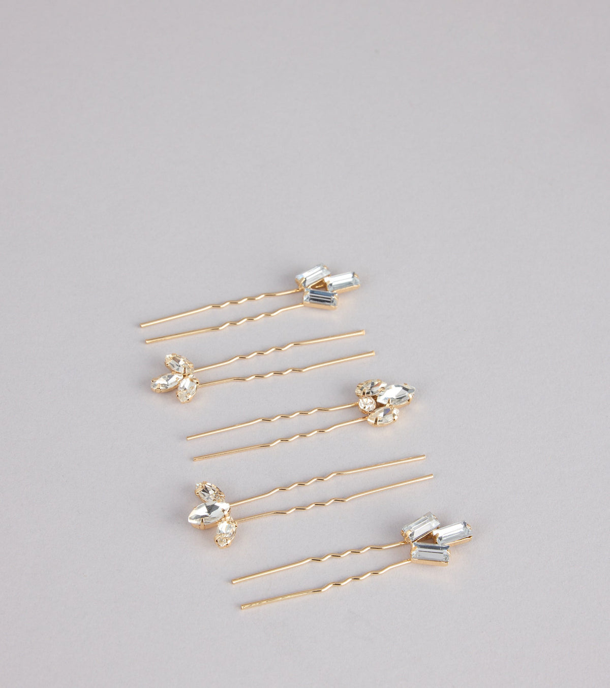Pretty Details Rhinestone Hair Pin Set