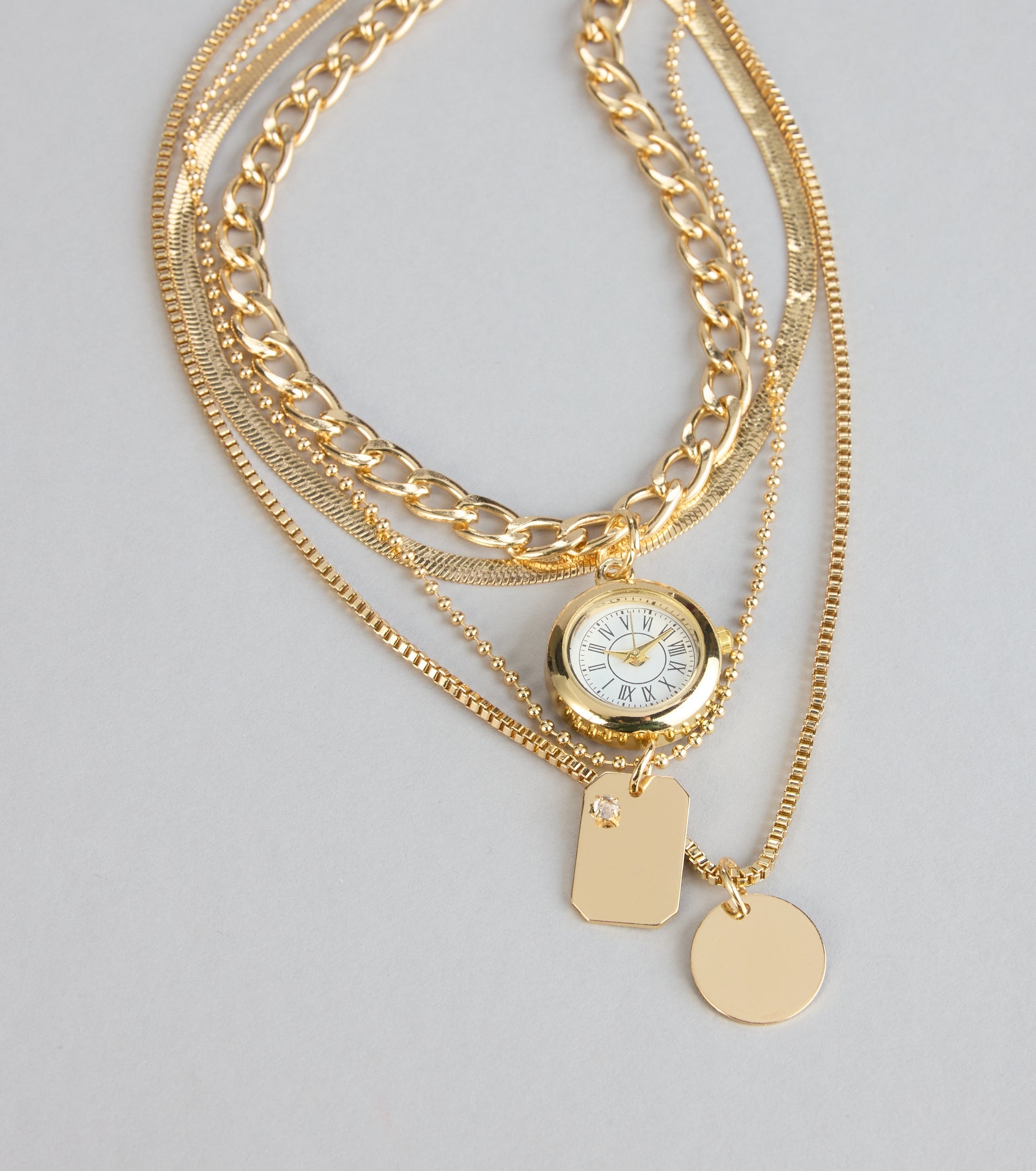 Time After Time Layered Necklace