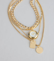 Time After Time Layered Necklace