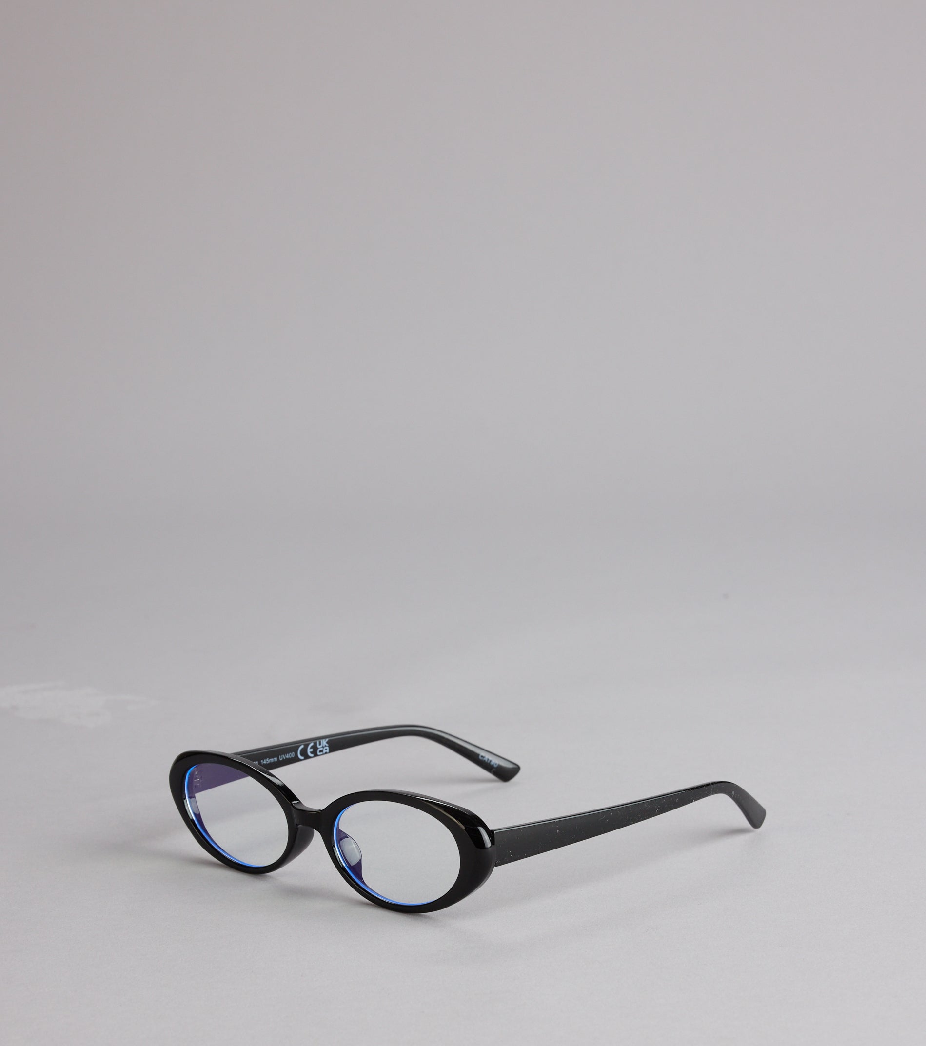 Smart Look Oval Blue Light Glasses