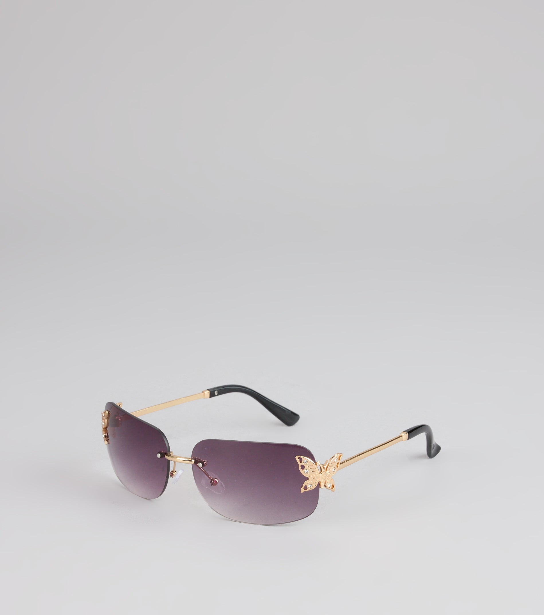 Pretty Intent Butterfly Side Sunglasses