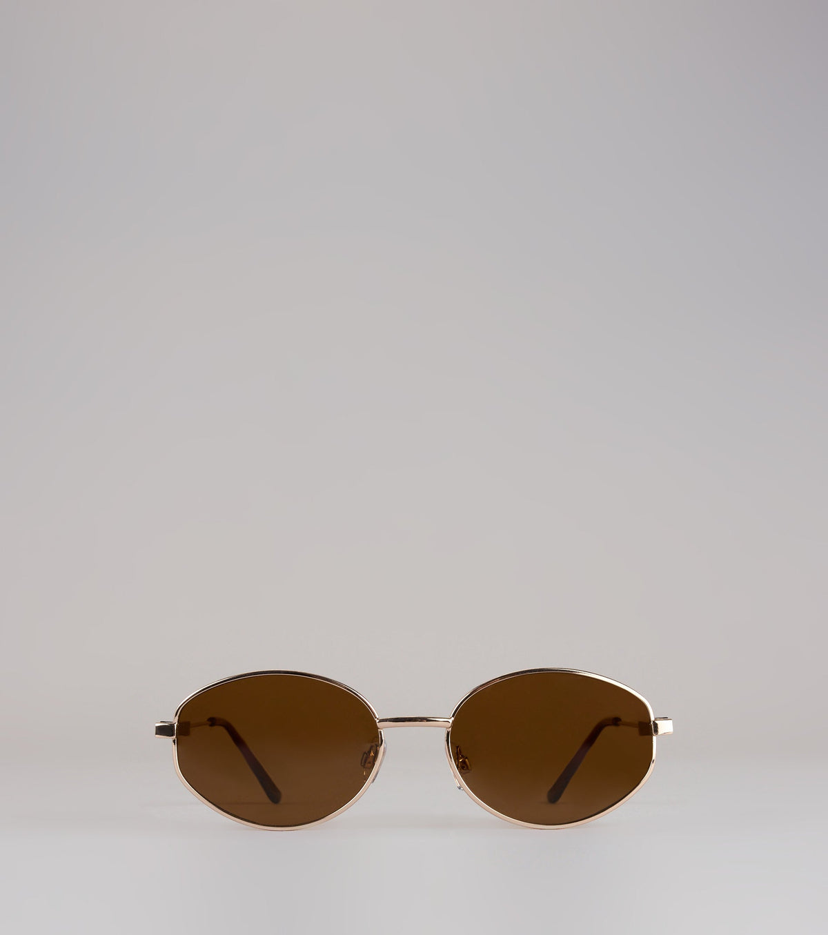Sleek Mood Metal Oval Sunglasses