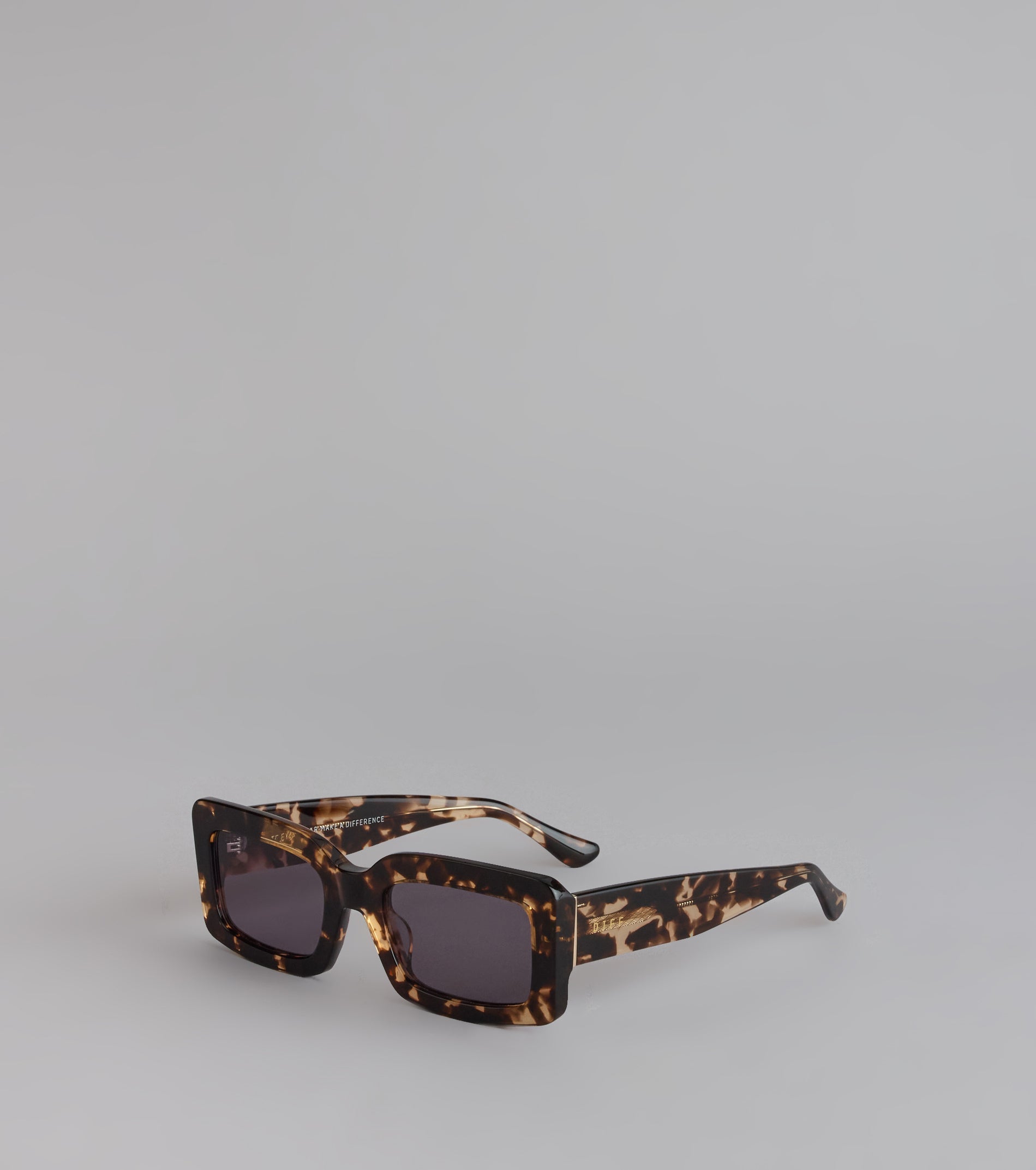 DIFF Espresso Run Square Sunglasses