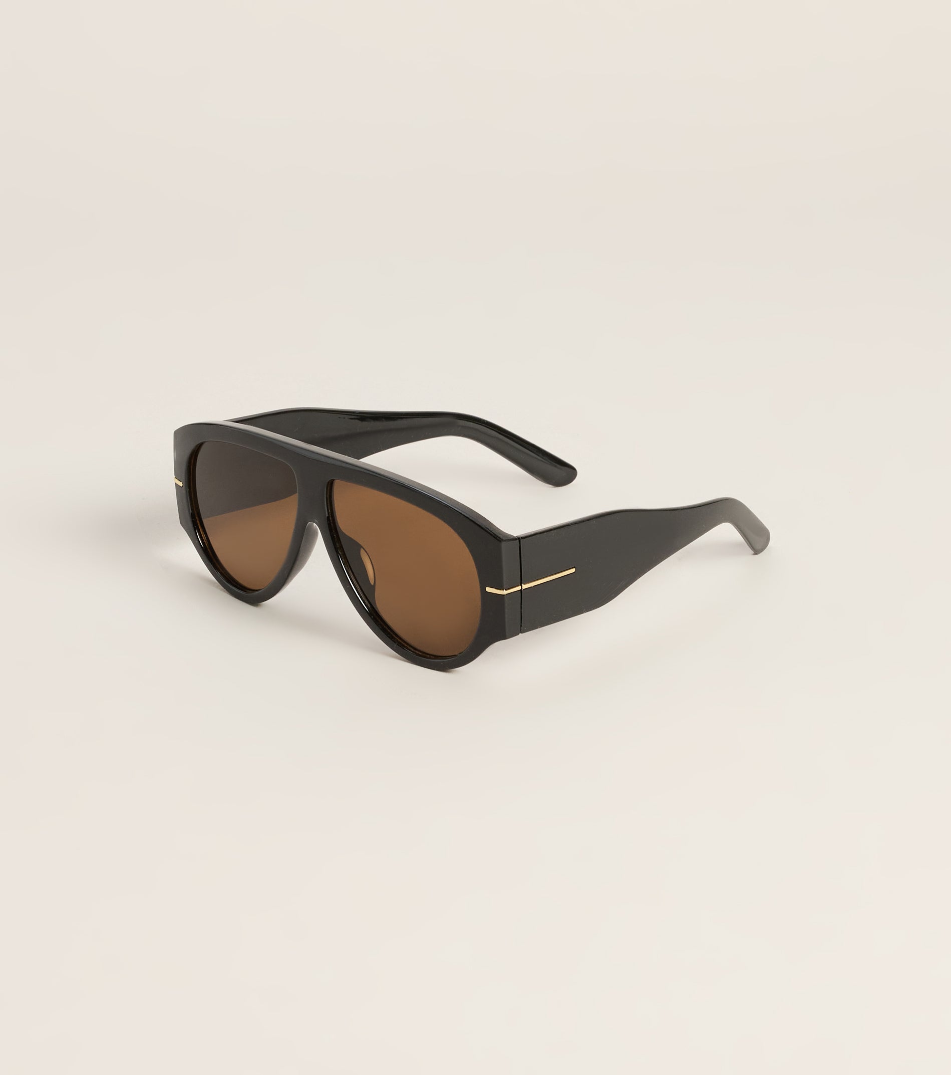 No Small Talk Oversized Sunglasses