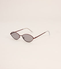 Lowkey Iconic Small Oval Sunglasses