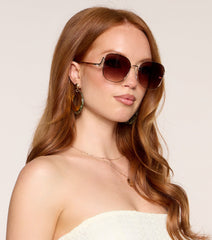 Golden Hour Gossip Sunglasses