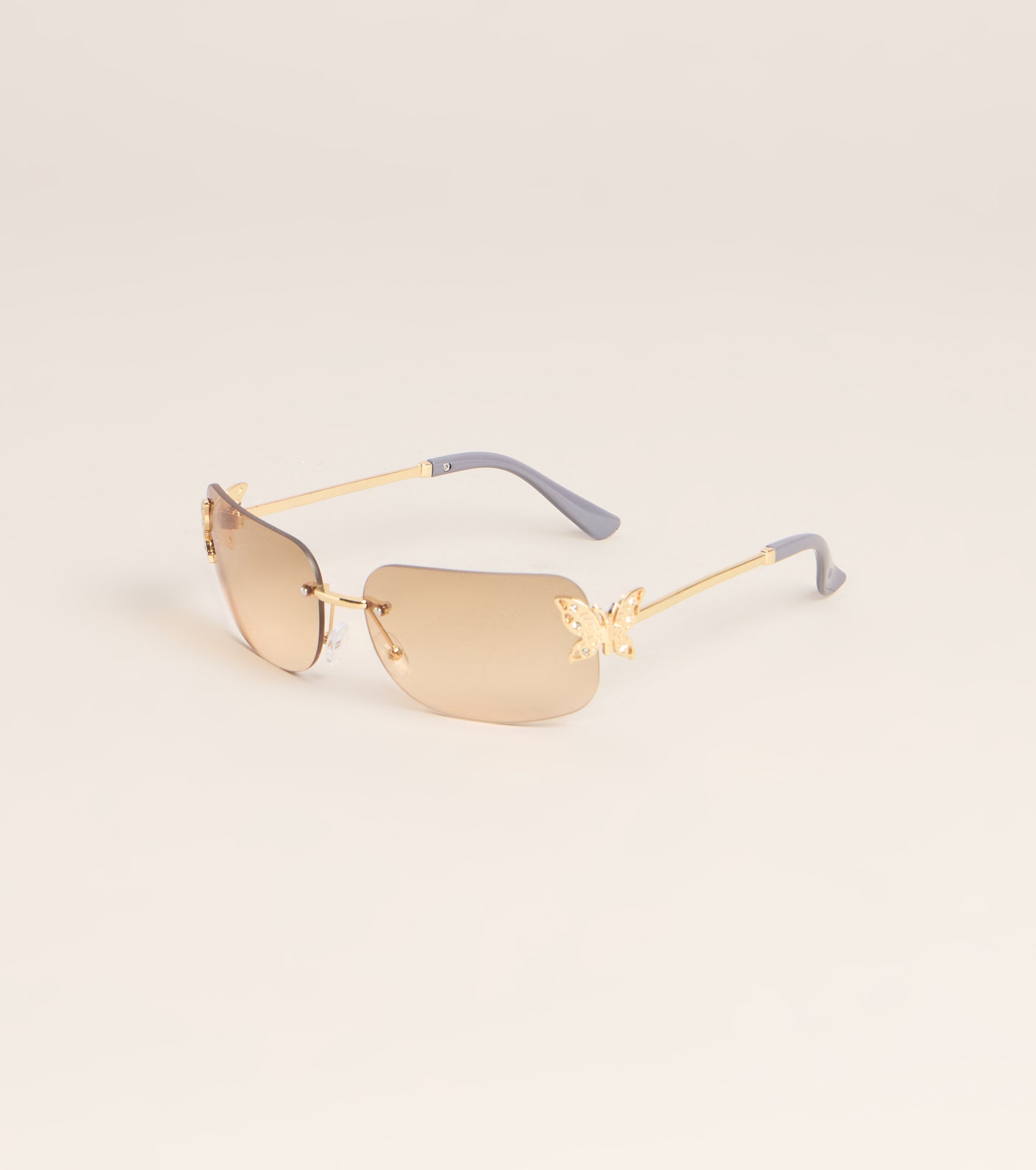 Pretty Intent Butterfly Side Sunglasses