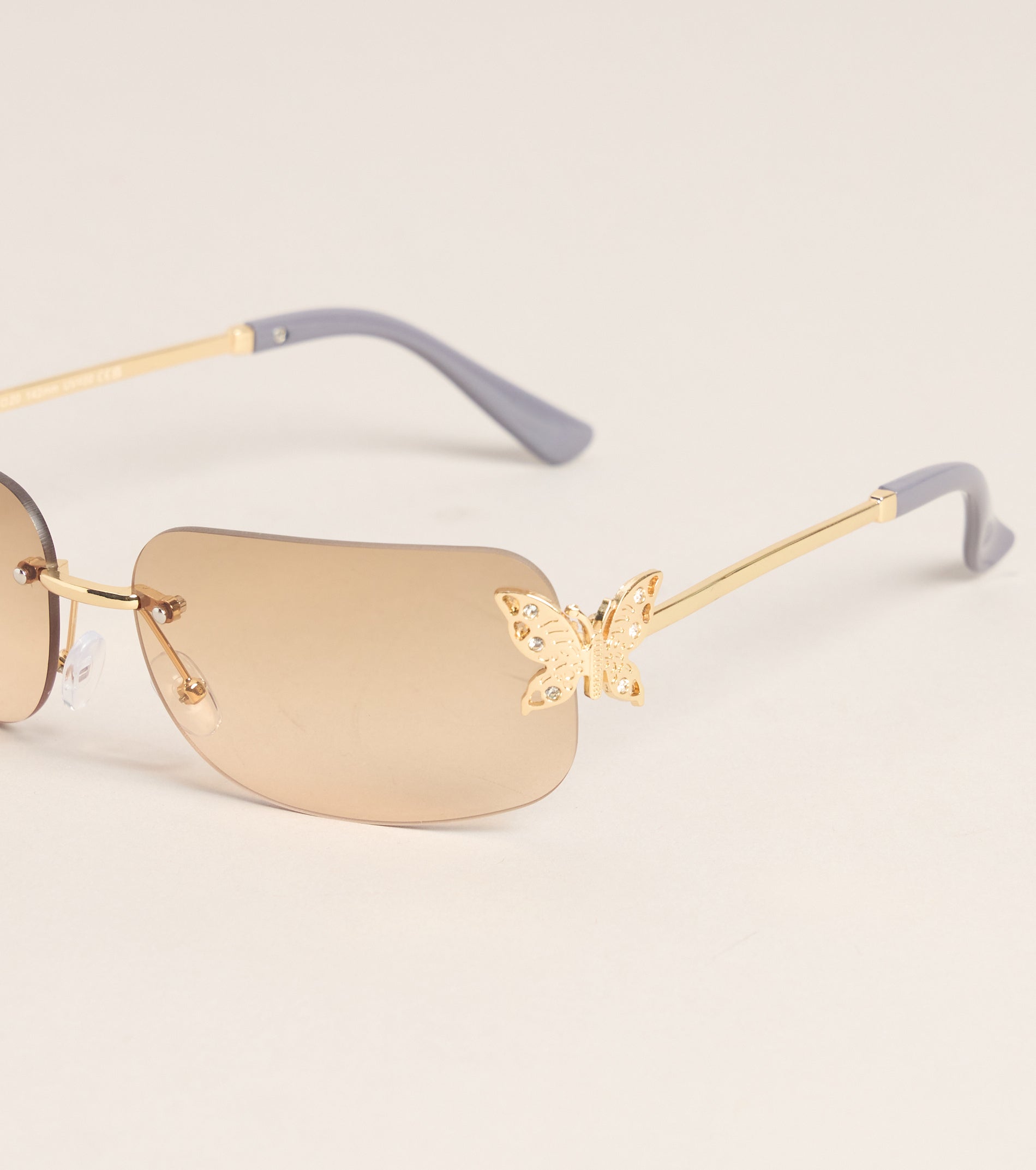 Pretty Intent Butterfly Side Sunglasses