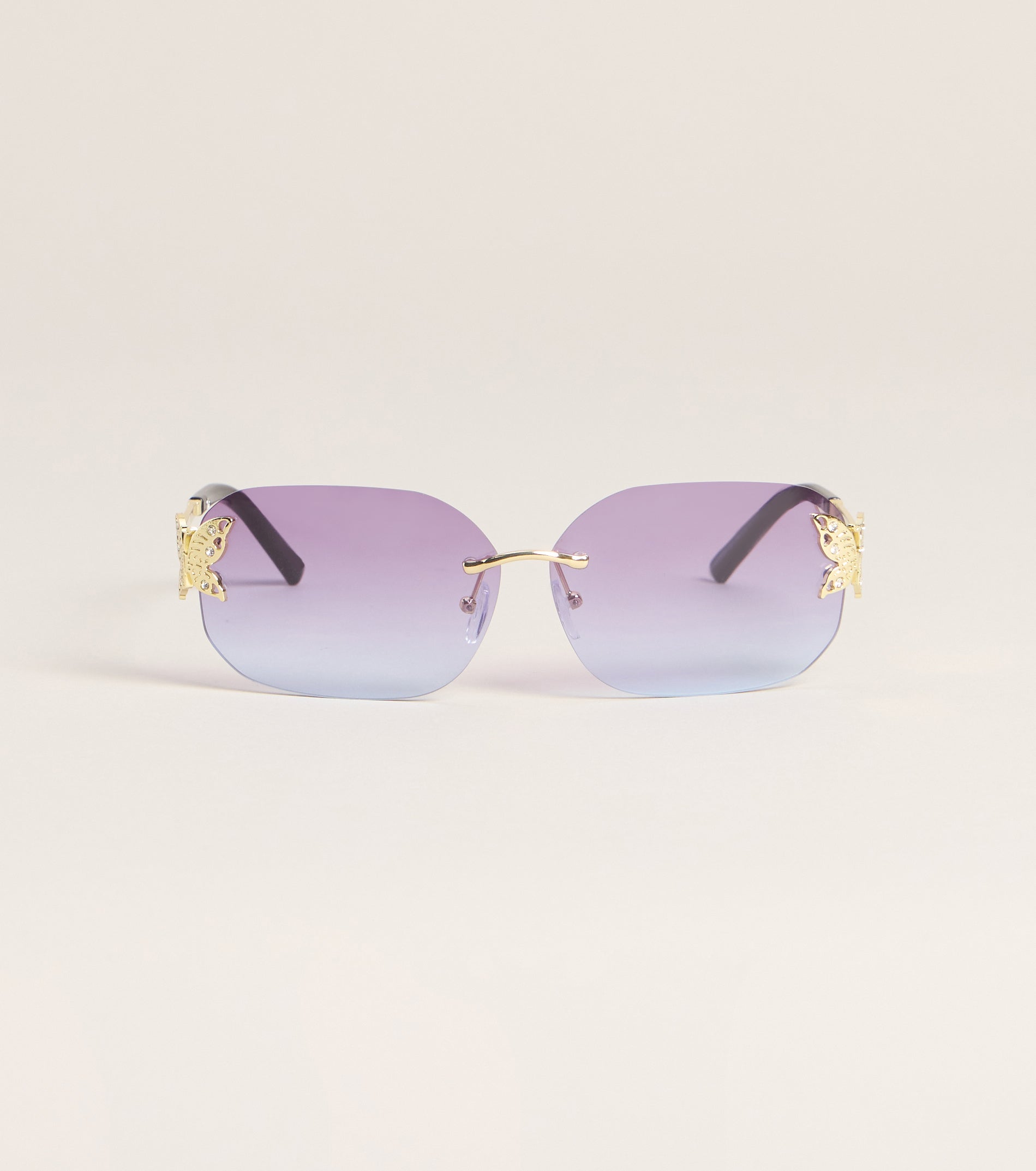 Pretty Intent Butterfly Side Sunglasses