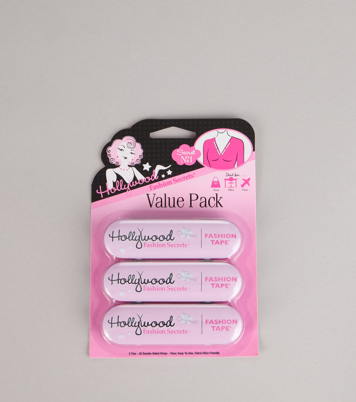 Hollywood Fashion Tape Three Pack Set