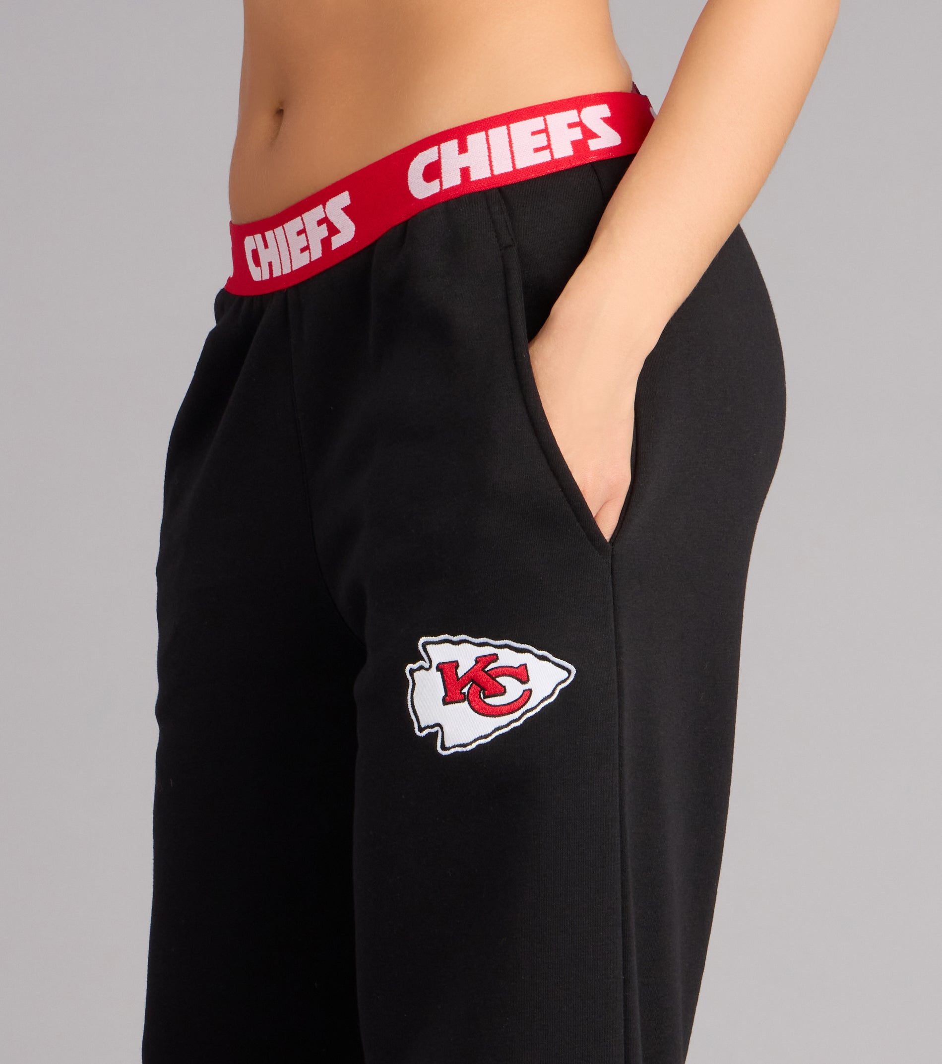 Ultra Game NFL Kansas City Chiefs Wide-Leg Sweatpants