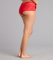 Sweet Secrets Boyshort Lace Panties