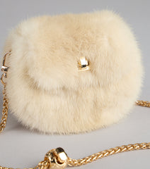 Fluff Factor Mini Crossbody Bag