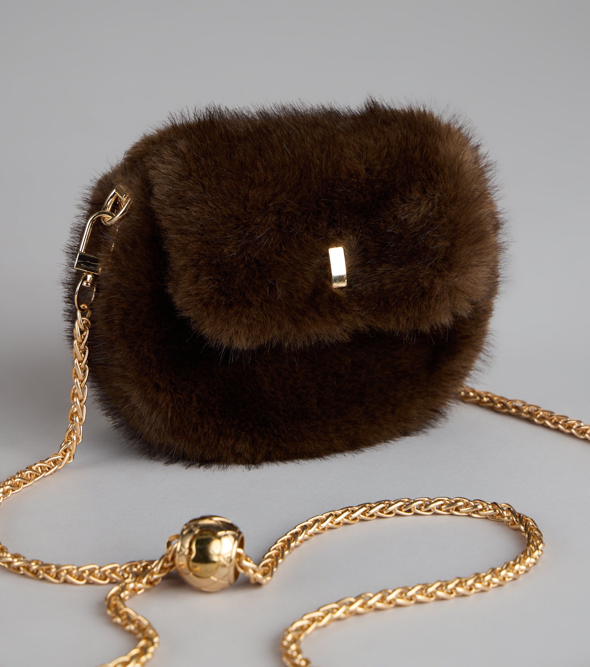 Fluff Factor Mini Crossbody Bag