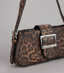 Street Fierce Leopard Shoulder Bag