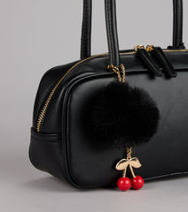 Playful Pop Keychain Shoulder Bag