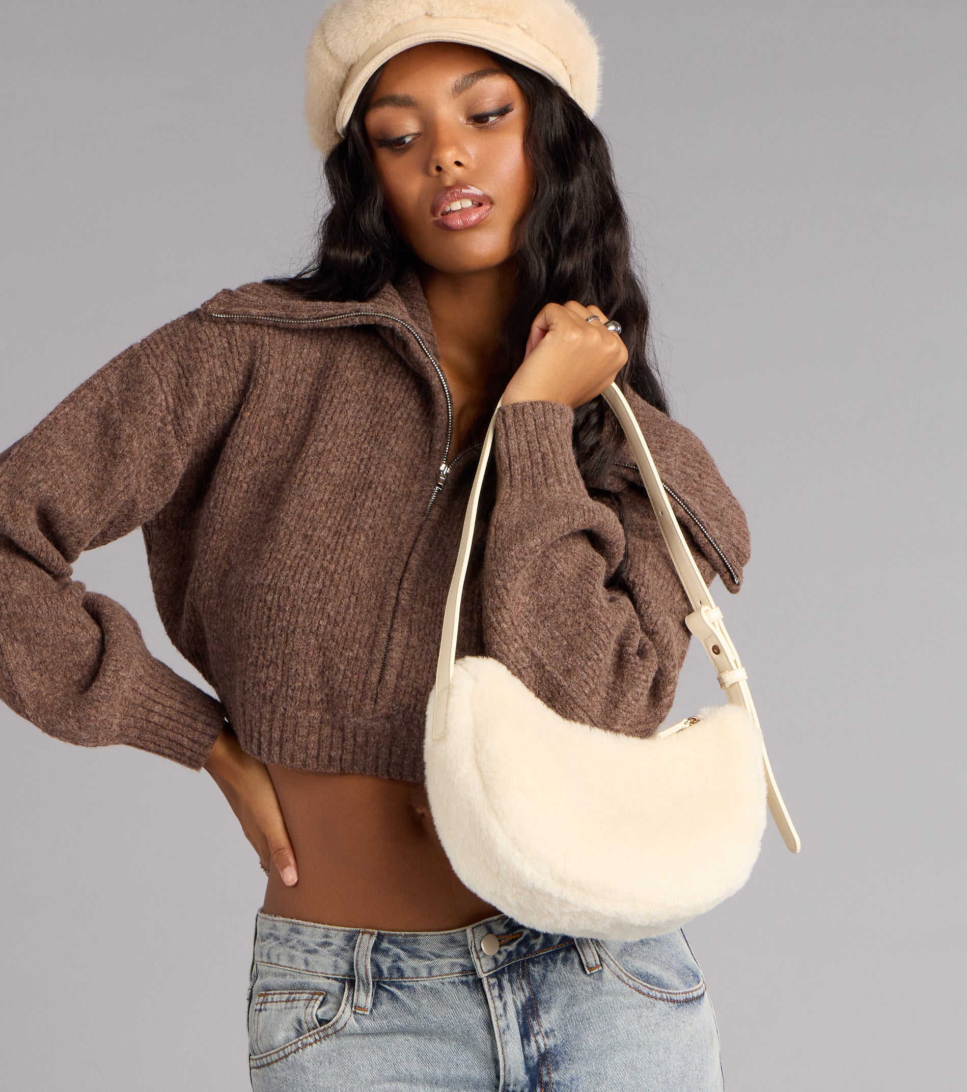 Cozy Luxe Shoulder Bag