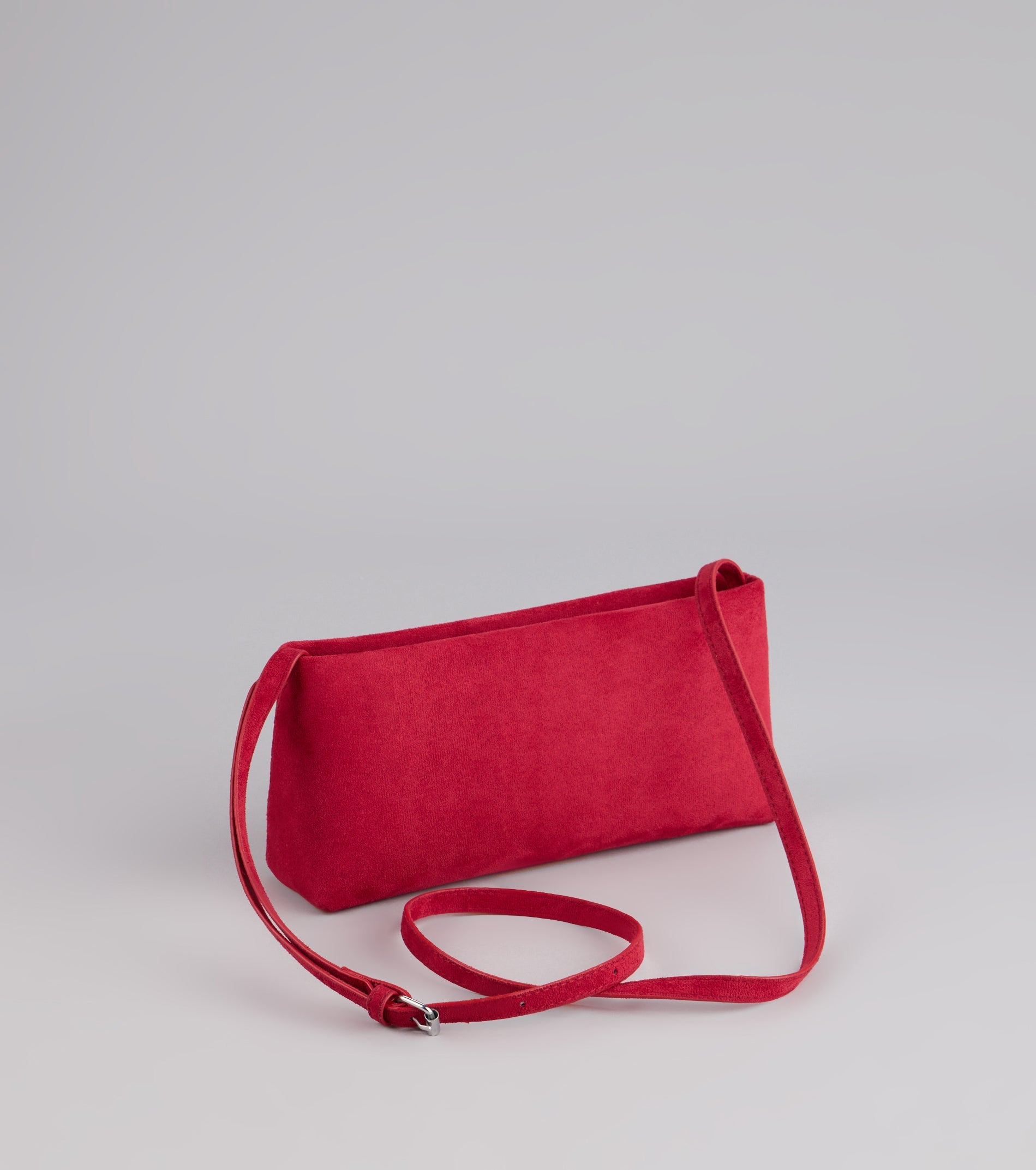 Carry All Day Faux Suede Shoulder Bag