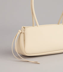 Quiet Luxury Knot Detail Satchel Bag