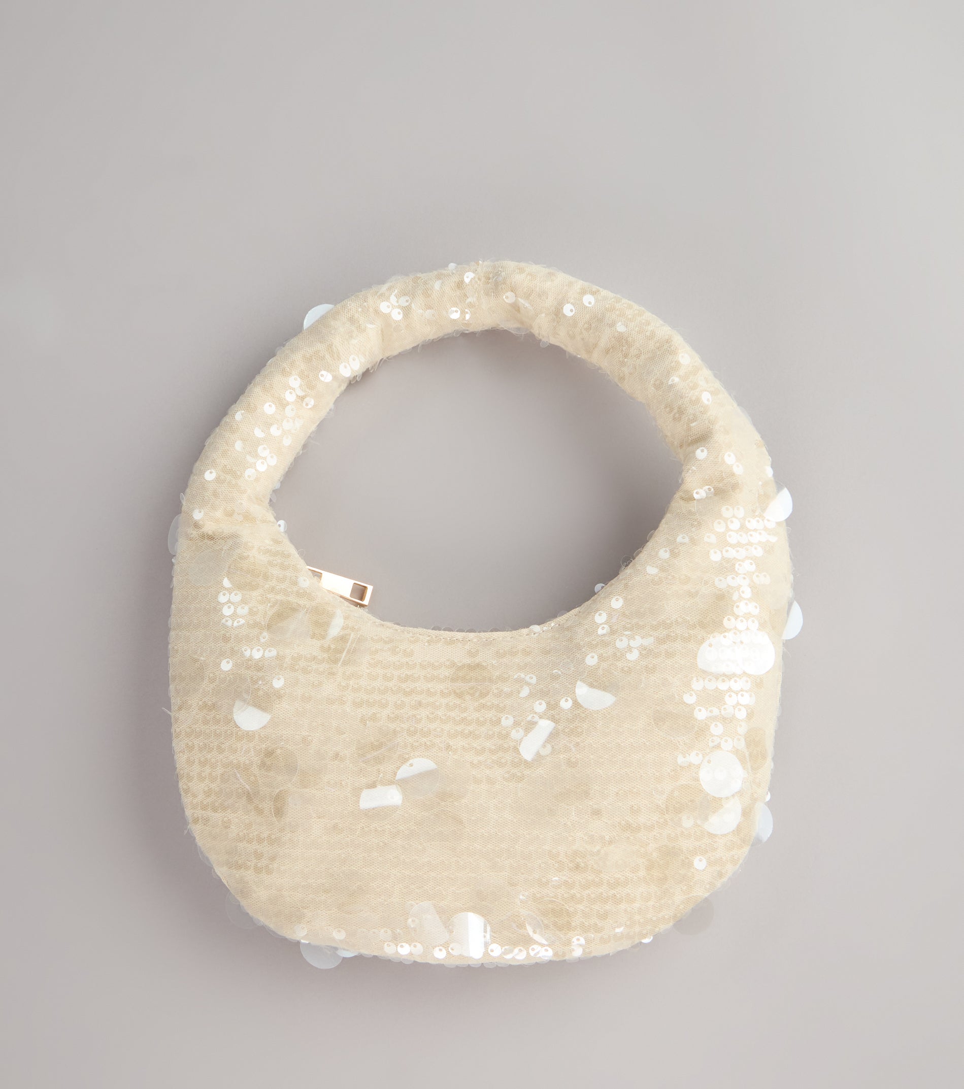 Extra Shine Sequin Shoulder Bag