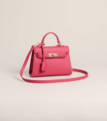 Iconic Behavior Twist Lock Mini Satchel Bag