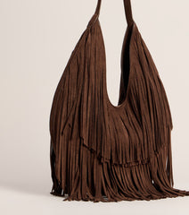 Fringe Agenda Hobo Tote Bag