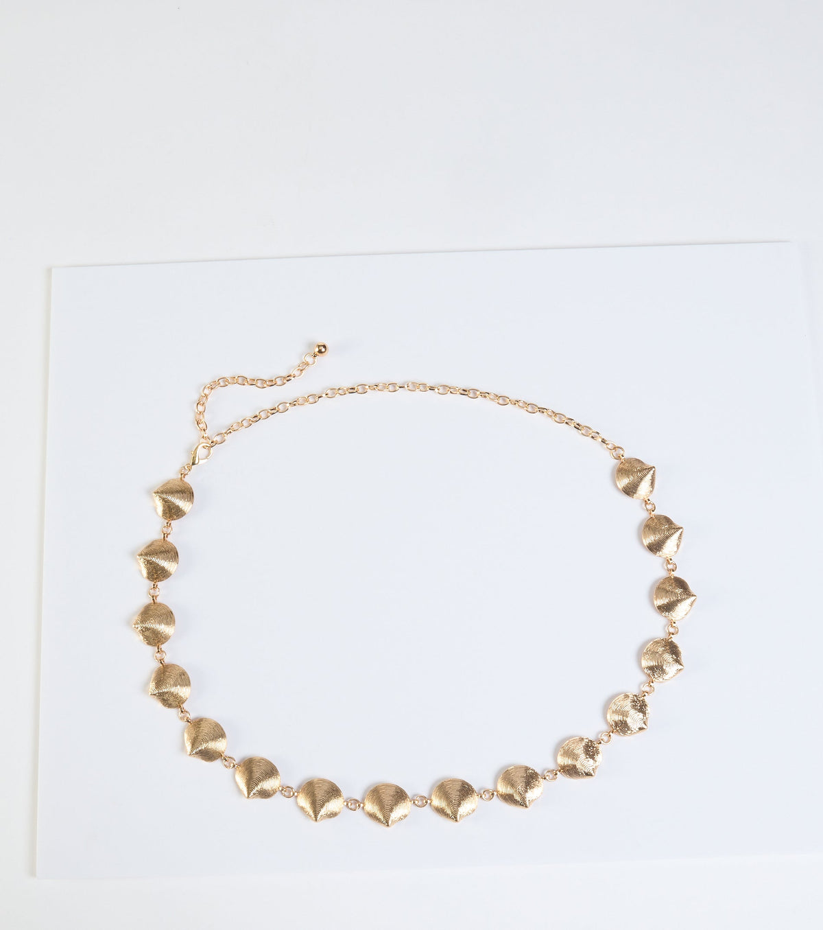 All For Charm Shell Chain Belt