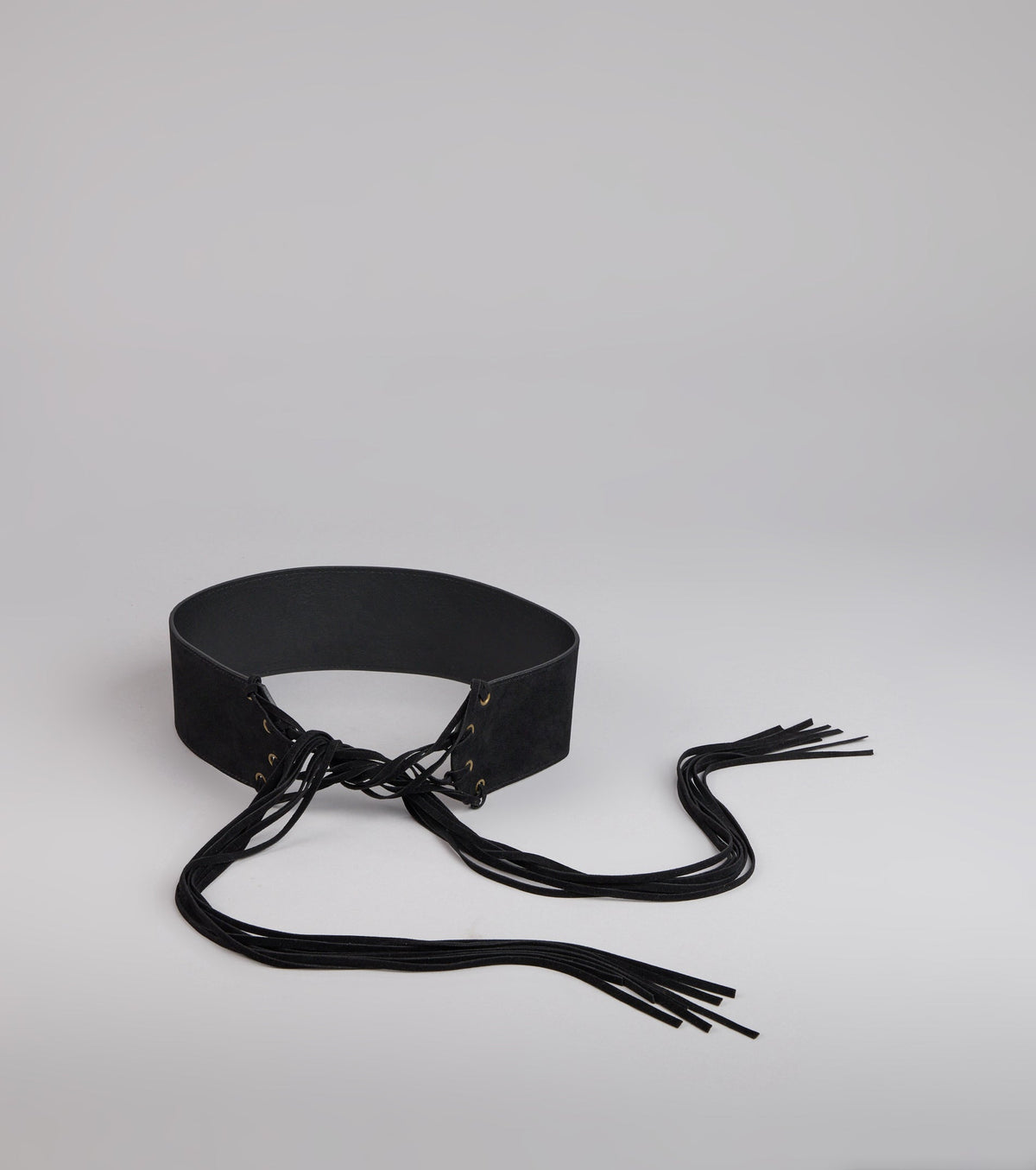 Belt It Babe Faux Suede Tie Belt