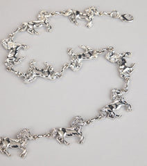 Western Muse Horse Chain Belt