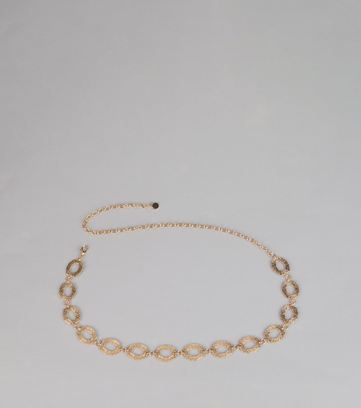 Linked Up Luxe Oval Chain Belt