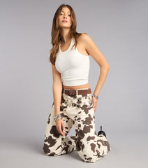 Effortless Attitude Studded Faux Suede Belt