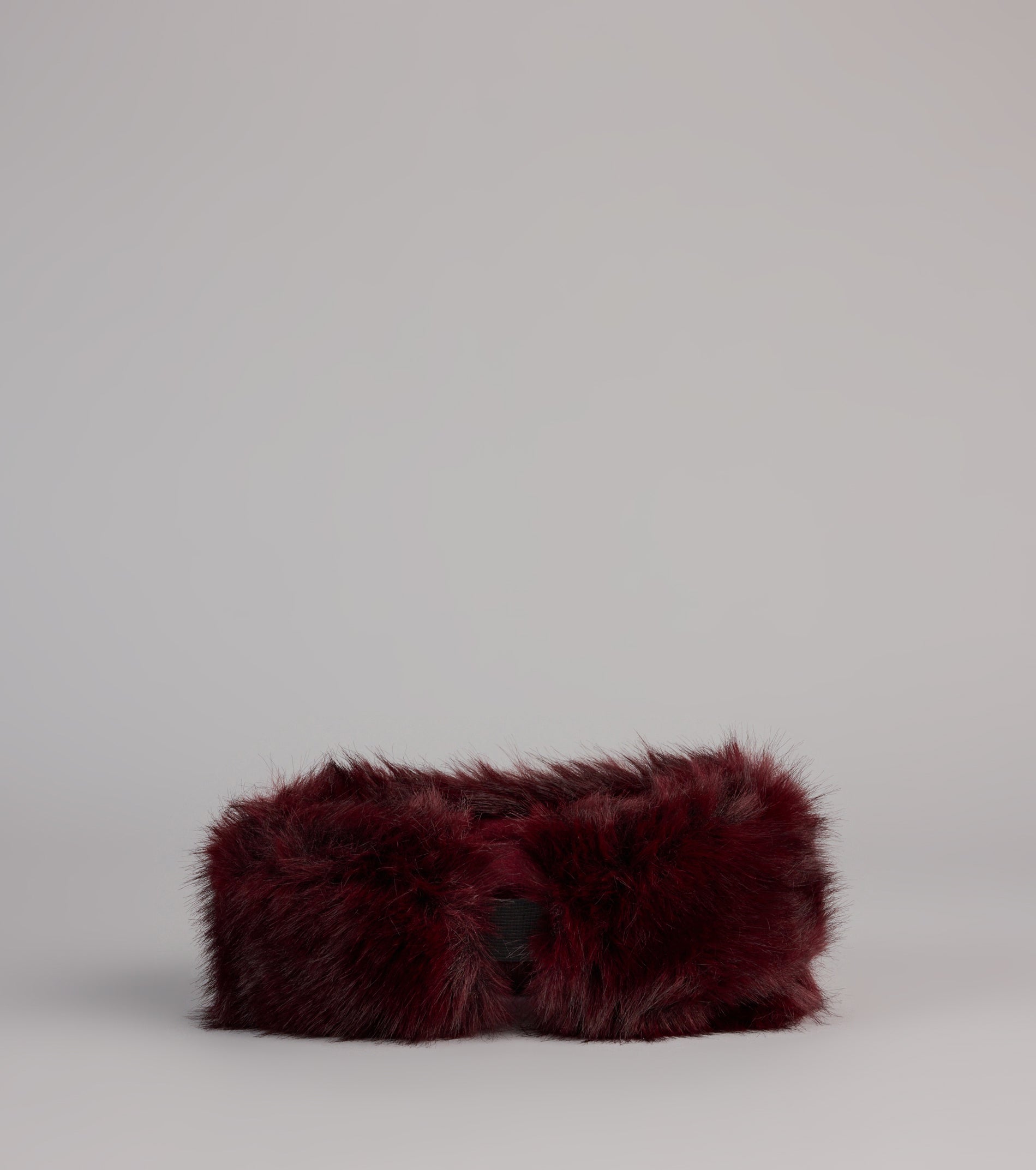 Snow Kissed Faux Fur Headband Wrap