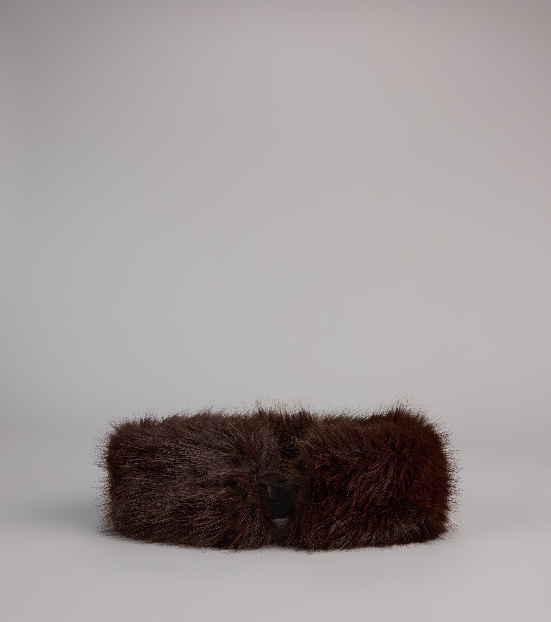 Snow Kissed Faux Fur Headband Wrap