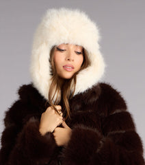 Cold Girl Era Faux Fur Trapper Hat