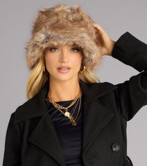 Cozy Luxe Faux Fur Bucket Hat
