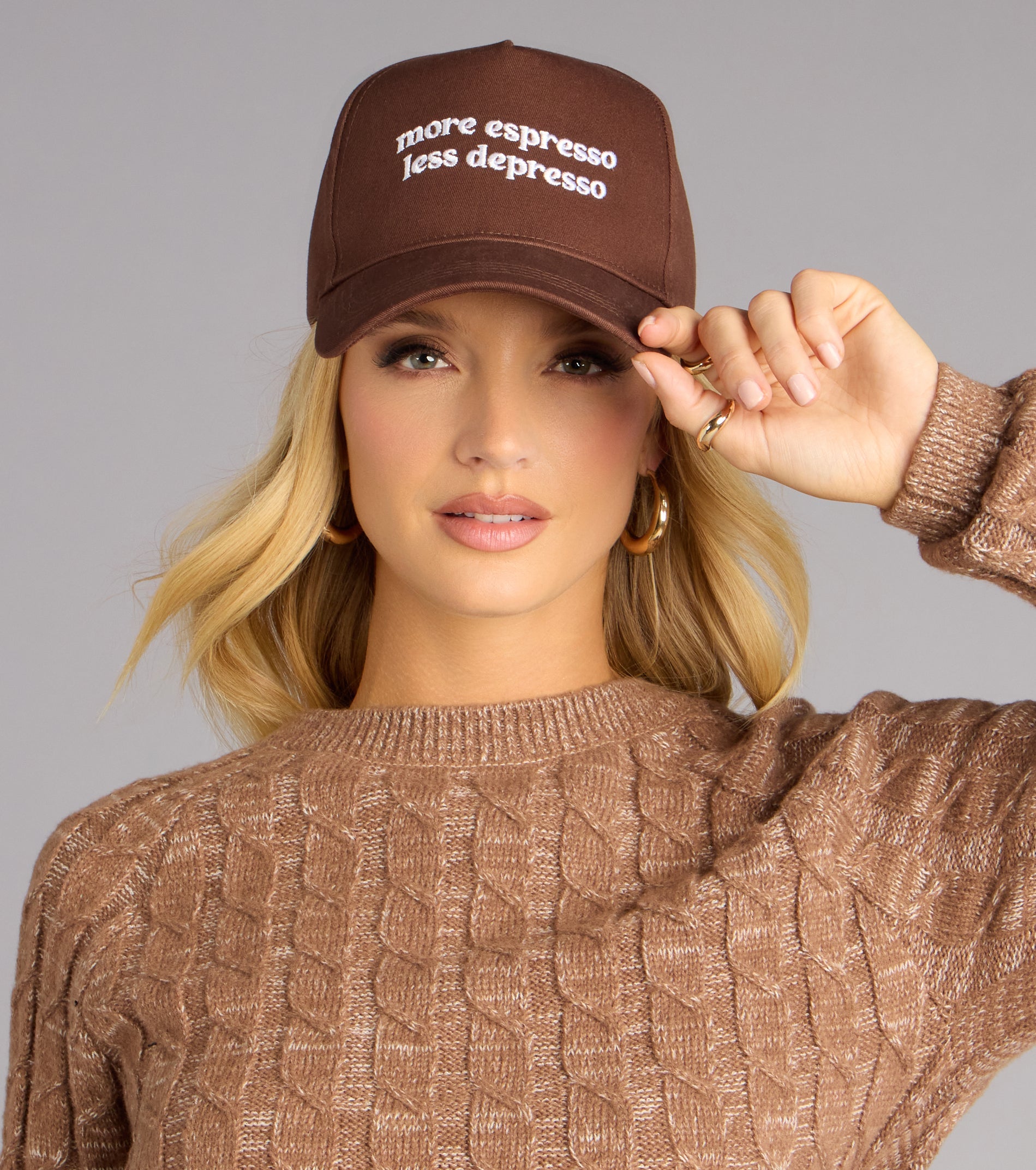 Caffeinated And Cute Snapback Hat