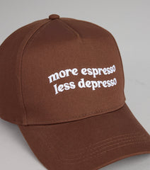 Caffeinated And Cute Snapback Hat