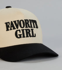 Favorite Girl Two-Tone Baseball Cap