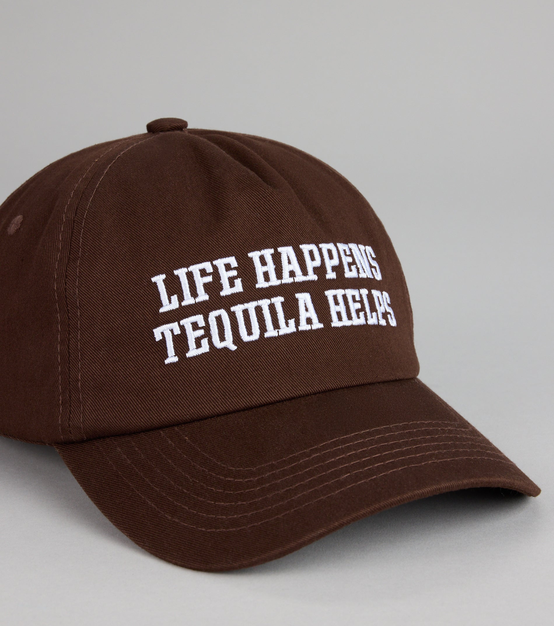 Tequila Therapy Embroidered Baseball Cap