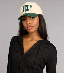 Everyday Charm Lucky Snap Back Cap