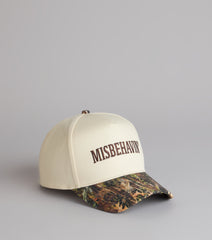 Misbehavin’ Camouflage Baseball Cap