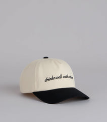 Drinks Well With Others Baseball Hat