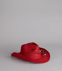 Rodeo Ready Straw Cowboy Hat